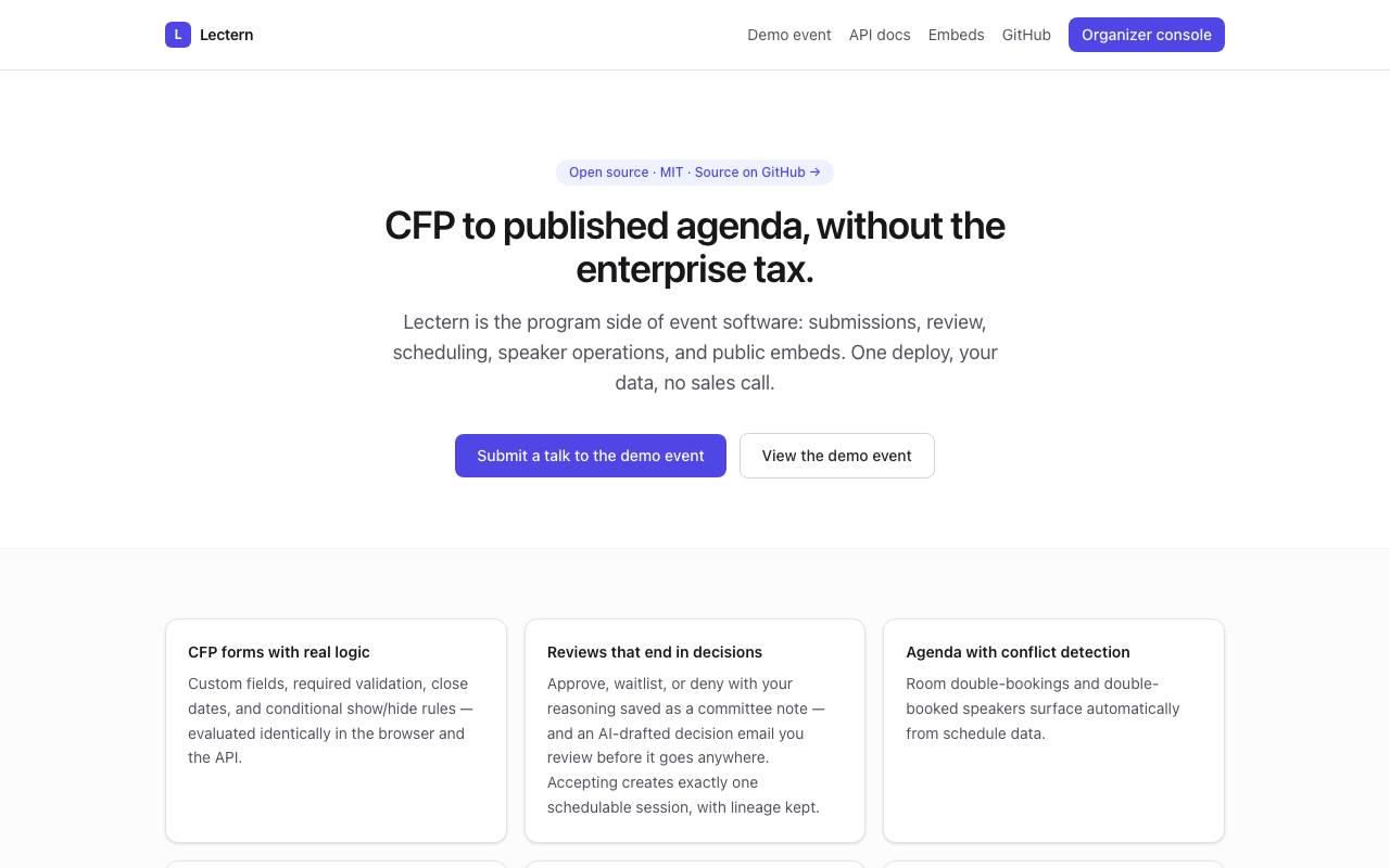 Homepage thumbnail for Lectern