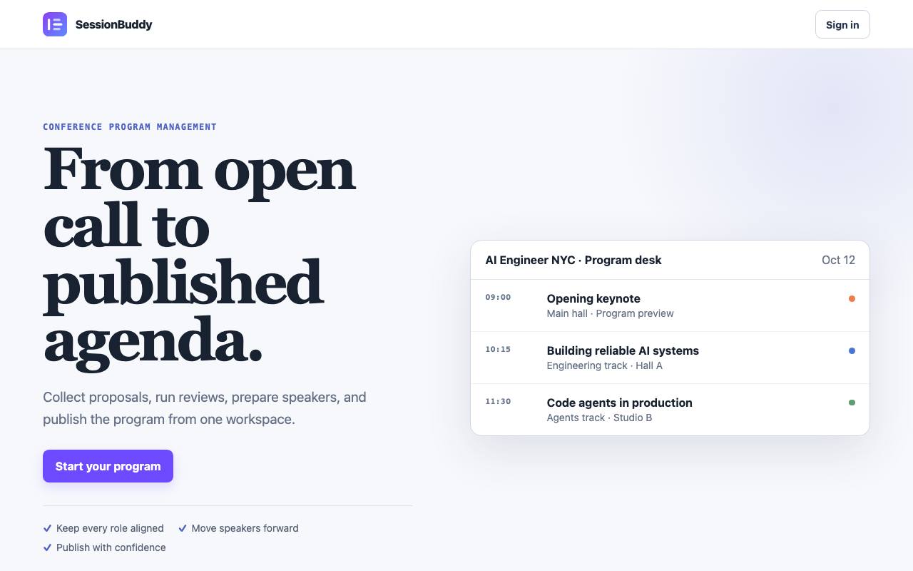 Homepage thumbnail for SessionBuddy