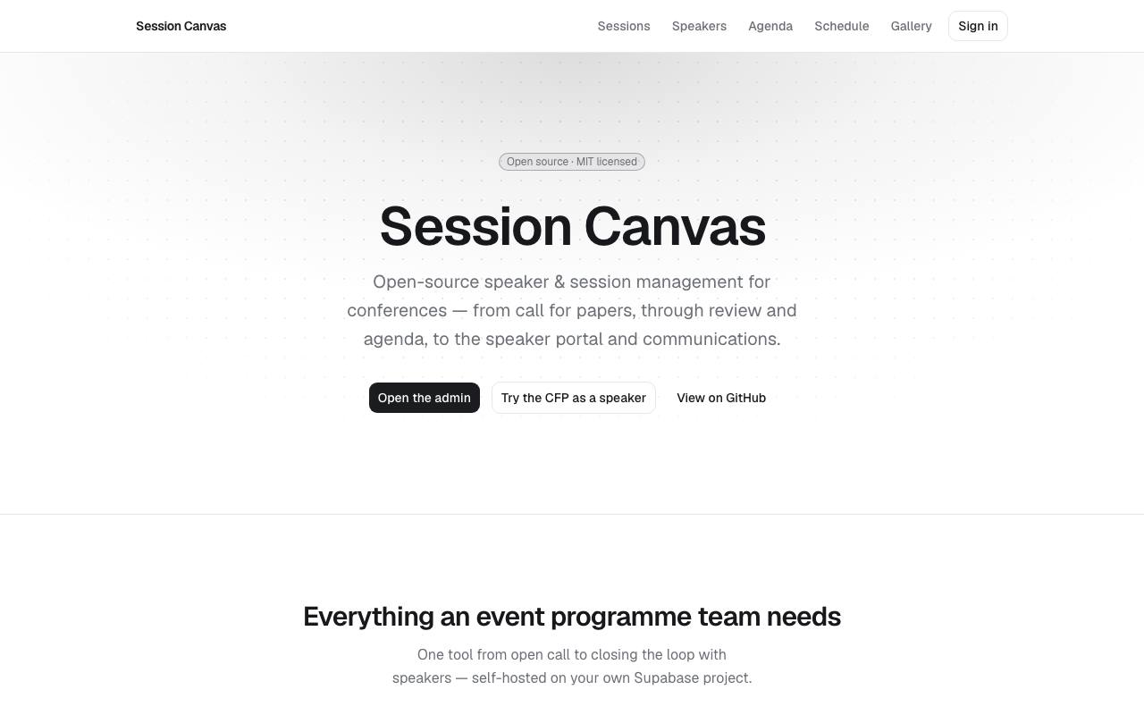Homepage thumbnail for Session Canvas