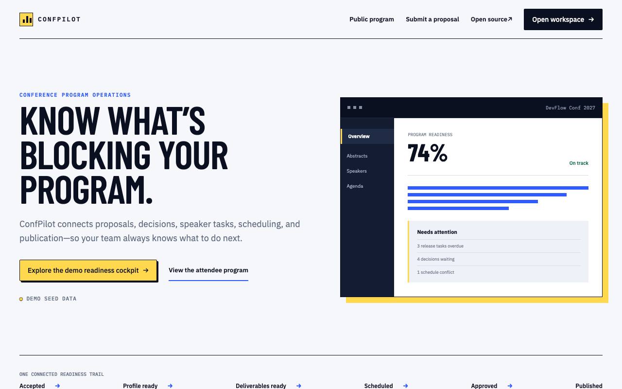 Homepage thumbnail for ConfPilot